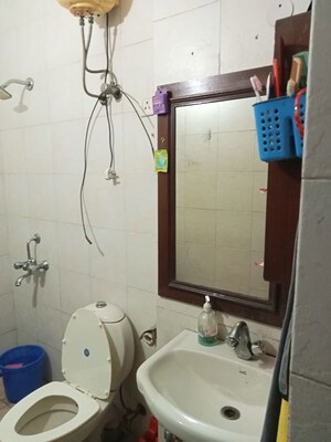 Bathroom in 2 BHK Apartment at Vasant Vihar – for Sale