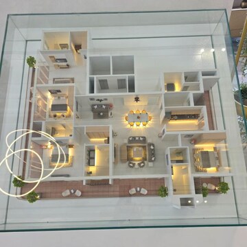 Floor Plan in 4 BHK Apartment at Landmark Skyvue, Sector 103 – for Sale