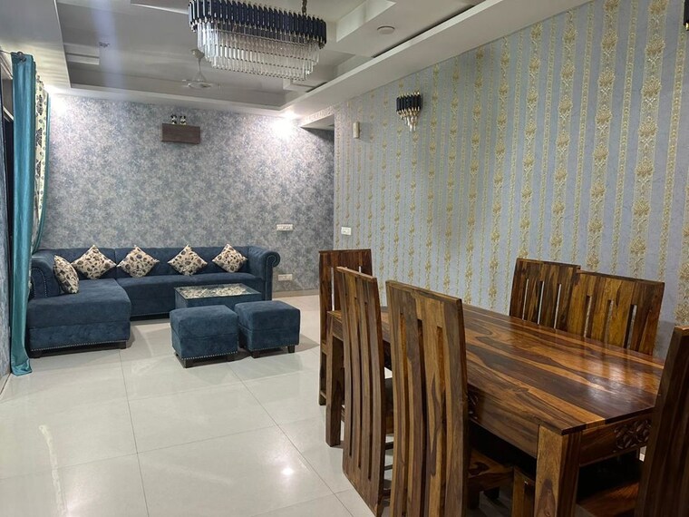 Kitchen, golden-sand-apartments 2 Bedroom 1250 Sq.Ft. Apartment In Dhakoli Zirakpur 9775349