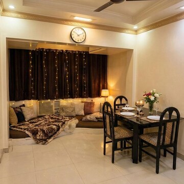 Living Room in 1 BHK Apartment at Lokhandwala Complex, Lokhandwala Complex – for Rent