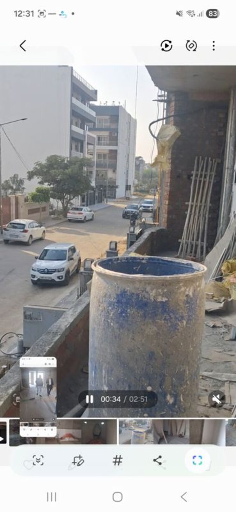 Kitchen, sector 85 5 Bedroom 350 Sq.Yd. Builder Floor In Sector 85 Faridabad 9775391