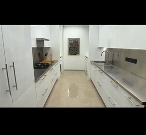 Kitchen in 4 BHK Apartment at Ajmera Manhattan, Bhakti Park – for Sale