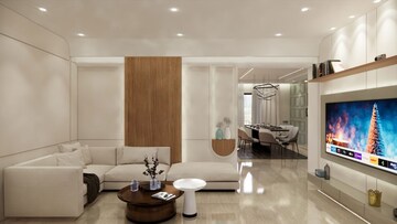 Living Room in 3.5 BHK Apartment at Suchitra – for Sale