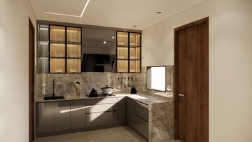 Kitchen in 3.5 BHK Apartment at Suchitra – for Sale