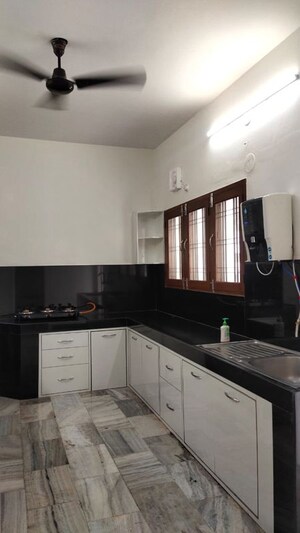 Kitchen in 3 BHK Apartment at Begumpet – for Rent