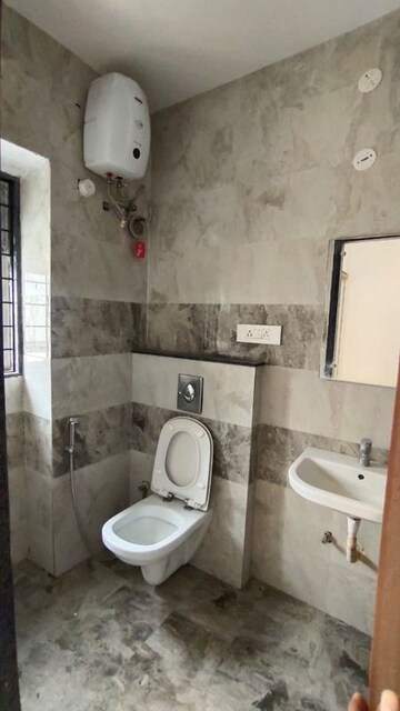 Bathroom in 3 BHK Apartment at Begumpet – for Rent