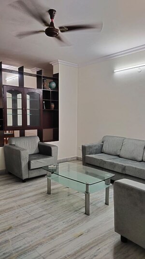 Living Room in 3 BHK Apartment at Begumpet – for Rent