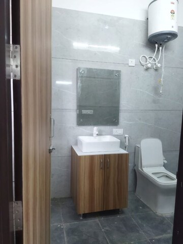 Bathroom in 1 BHK Builder Floor at Chattarpur – for Rent