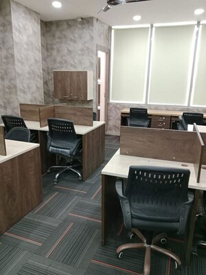 Team Area in  Office Space at Bharti Astra Towers, New Town – for Rent