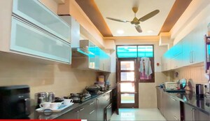 Kitchen in 4 BHK Builder Floor at Omaxe New Chandigarh, North Mullanpur – for Sale