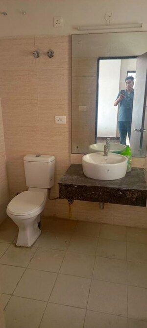 Bathroom in 2 BHK Apartment at Ansal Heights Gurgaon, Sector 92 – for Rent