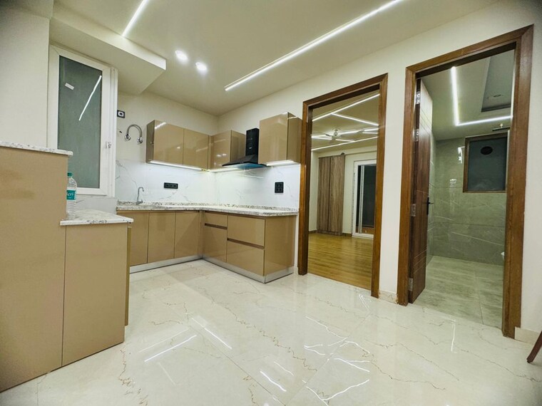 Kitchen, chattarpur 3 Bedroom 1240 Sq.Ft. Builder Floor In Chattarpur Delhi 9775866