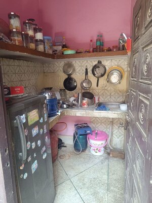 Kitchen in 1 RK Builder Floor at Rama Park – for Rent