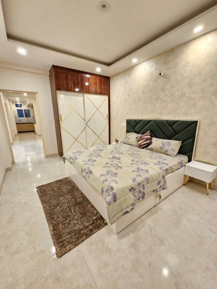 Bedroom, aura-homes 3 Bedroom 1625 Sq.Ft. Apartment In Patiala Road Zirakpur 9775551