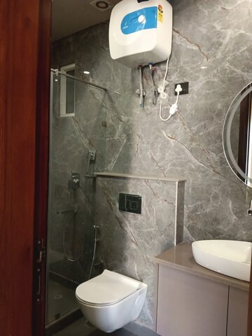 Bathroom in 3 BHK Builder Floor at Rajouri Garden – for Sale