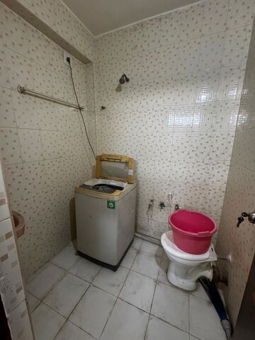 Bathroom in 3 BHK Apartment at Vastrapur – for Rent