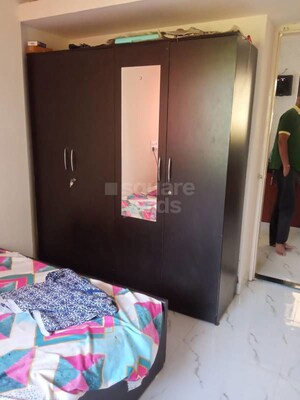 Bedroom in 2 BHK Apartment at Tanishq Apartment, Kharadi – for Rent