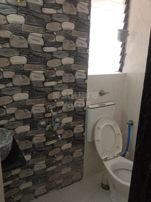 Bathroom in 2 BHK Apartment at Tanishq Apartment, Kharadi – for Rent