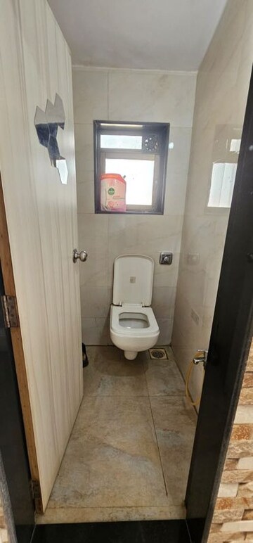 Bathroom in 1 BHK Apartment at Asmita Jyoti CHS, Malad West – for Rent