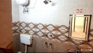 Bathroom in 2 BHK Builder Floor at Chattarpur – for Rent