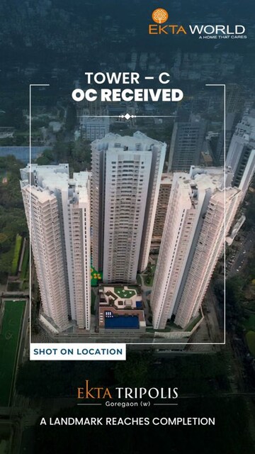 3 BHK Apartment – Exterior View View at Ekta Tripolis, Goregaon West - for Sale