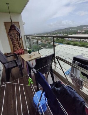 Balcony in 2 BHK Apartment at TCG The Cliff Garden, Hinjewadi – for Rent