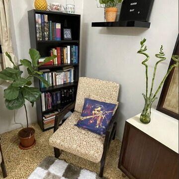 Living Room in 2 BHK Apartment at Colaba – for Sale