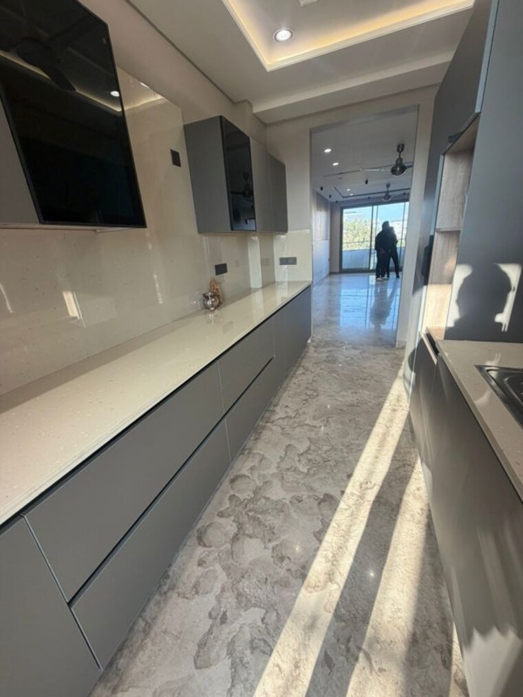 Kitchen, sector 15 3 Bedroom 2000 Sq.Ft. Builder Floor In Sector 15 Gurgaon 9776715