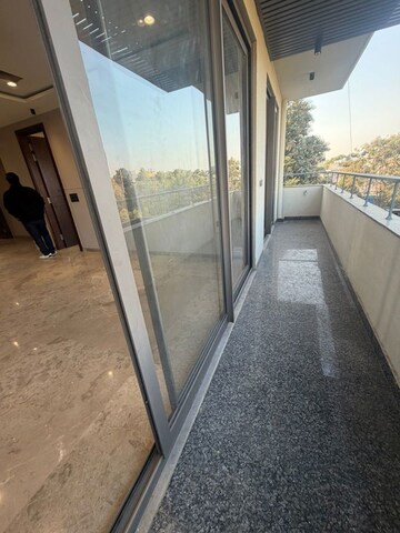 Balcony in 3 BHK Builder Floor at Sector 15 – for Rent