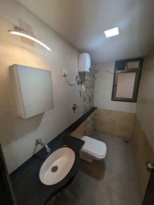 Bathroom in 1 BHK Apartment at Udyam Apartment, Shivaji Park – for Sale