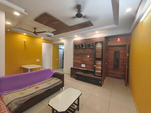 Living Room in 2 BHK Builder Floor at South Bopal – for Rent