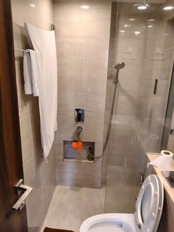 Bathroom in 1 BHK Apartment at Hiranandani Zen Maple, Powai – for Rent