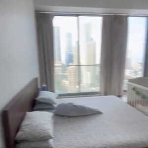 Living Room in 4 BHK Apartment at Rustomjee Crown, Gokhale Road – for Rent