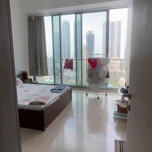 Kitchen in 4 BHK Apartment at Rustomjee Crown, Gokhale Road – for Rent