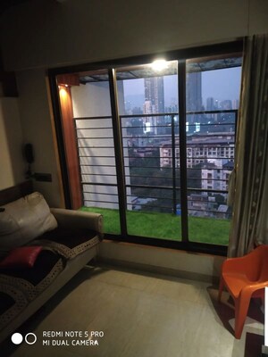 Living Room in 1 BHK Apartment at The Kamal Sagar CHS, Bhandup East – for Rent
