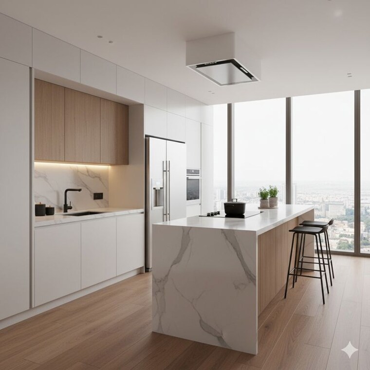 Kitchen, sector 33 3 Bedroom 255 Sq.Yd. Builder Floor In Sector 33 Gurgaon 9777603