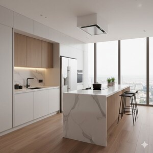 Kitchen in 3 BHK Builder Floor at Sector 33 – for Sale