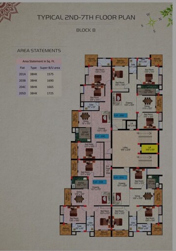 Master Plan in 3 BHK Apartment at Morabadi – for Sale