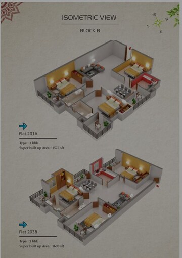 Master Plan in 3 BHK Apartment at Morabadi – for Sale