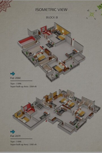 Master Plan in 3 BHK Apartment at Morabadi – for Sale