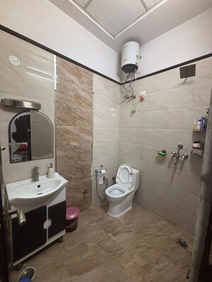 Bathroom in 2 BHK Builder Floor at Gyan Khand I – for Rent