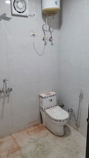 Bathroom in 2 BHK Builder Floor at Kalkaji – for Rent