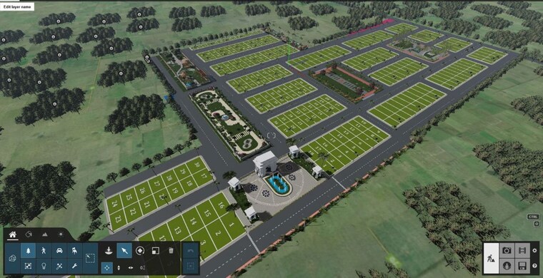 undefined, krishna-iscon-valley  1115 Sq.Ft. Plot In Gosainganj Lucknow 9778121