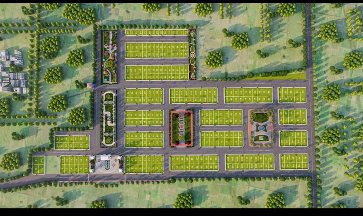 undefined, krishna-iscon-valley  1236 Sq.Ft. Plot In Gosainganj Lucknow 9778087
