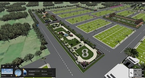   Plot at Krishna Iscon Valley, Gosainganj – for Sale