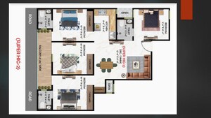 Floor Plan in 4 BHK Builder Floor at Sector 73 – for Sale