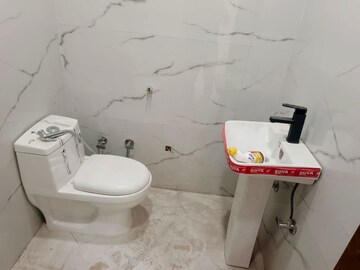 Bathroom in 2 BHK Builder Floor at Niti Khand Iii – for Rent