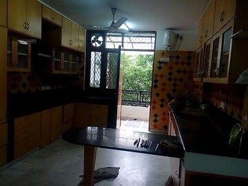 Kitchen in 3 BHK Builder Floor at Greater Kailash ii – for Rent