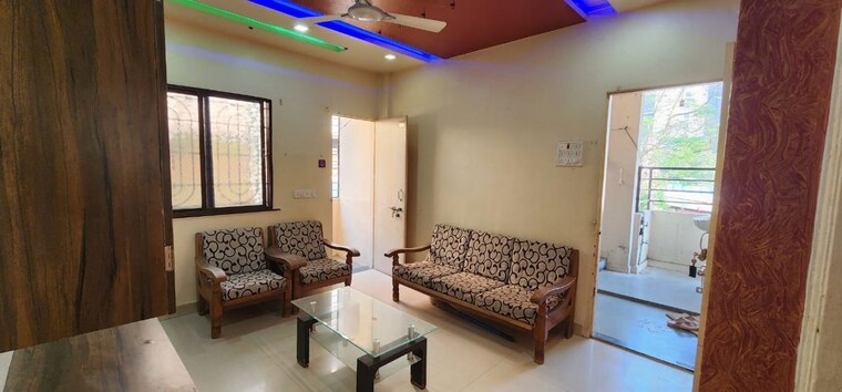 Living Room, kharadi 1 Bedroom 550 Sq.Ft. Apartment In Kharadi Pune 9777675