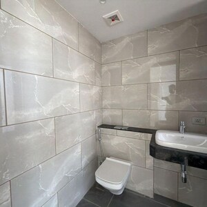 Bathroom in 4 BHK Apartment at Rustomjee Crown, Gokhale Road – for Rent